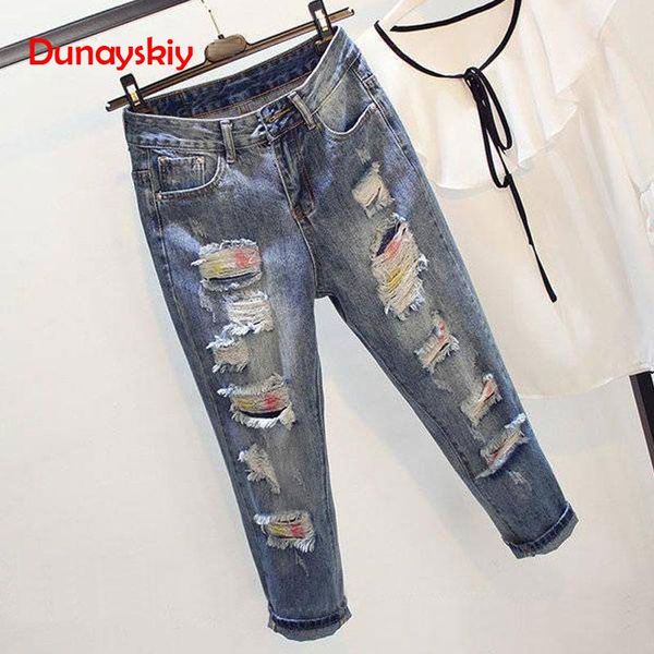 women's jeans 2021 high waist hole women nine pants bf wind loose curled harem zipper button fashion ankle length, Blue
women's jeans 2021 high waist hole women nine pants bf wind loose curled harem zipper button fashion ankle length, Blue