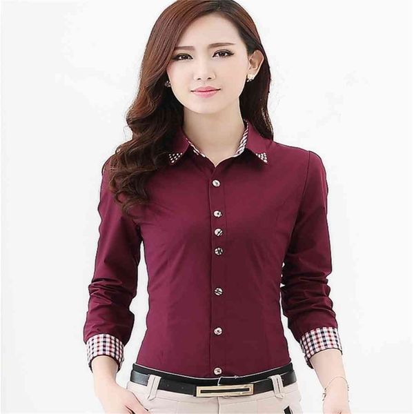 europe russia spring autumn women career wear office blouse shirt long sleeve red white korean lady slim cotton blend formal workwear
europe russia spring autumn women career wear office blouse shirt long sleeve red white korean lady slim cotton blend formal workwear