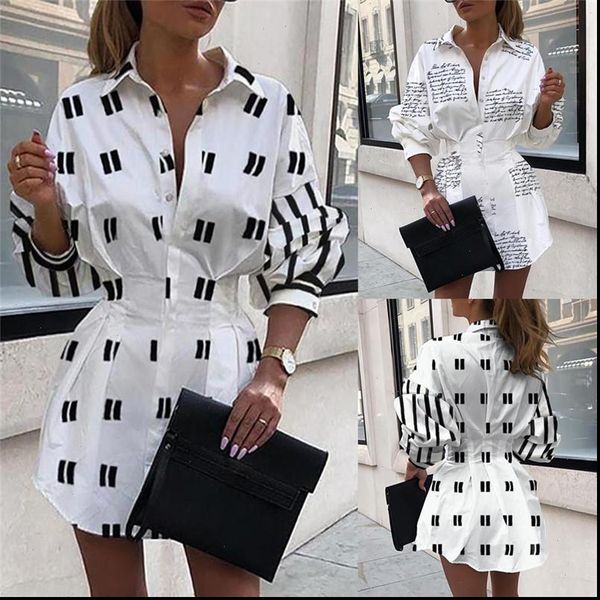 fashion v neck womens dresses long sleeve print button down oversize shirt high waist casual mini, Black;gray
fashion v neck womens dresses long sleeve print button down oversize shirt high waist casual mini, Black;gray