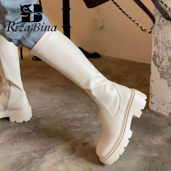 boots rizabina real leather women shoes knee thick heels fashion winter long boot cool outdoor ladies footwear size 34-39, Black
boots rizabina real leather women shoes knee thick heels fashion winter long boot cool outdoor ladies footwear size 34-39, Black