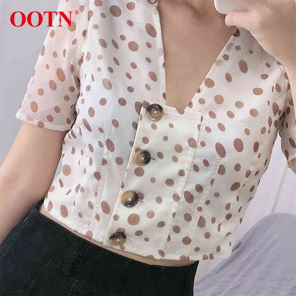 ootn summer chiffon shirt women tunic blouses polka dot puff sleeve square collar chic crop female chemise femme 2019 x0521, White
ootn summer chiffon shirt women tunic blouses polka dot puff sleeve square collar chic crop female chemise femme 2019 x0521, White
