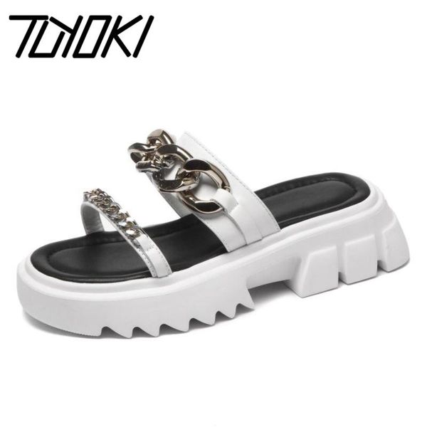sandals tuyoki 2021 style women chain high heels summer shoes woman platform sandalias lady home party footwear size 34-39, Black
sandals tuyoki 2021 style women chain high heels summer shoes woman platform sandalias lady home party footwear size 34-39, Black