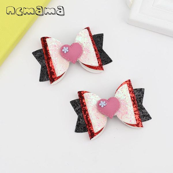hair accessories ncmama 2pcs/lots 3"valentine's day clips for girls heart glitter stacked bowknot hairgrips, Slivery;white
hair accessories ncmama 2pcs/lots 3"valentine's day clips for girls heart glitter stacked bowknot hairgrips, Slivery;white