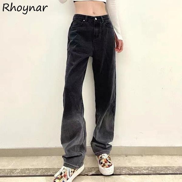 women's jeans women gradient high waist simple all-match pockets arrival korean version streetwear feminine comfortable casual chic, Blue
women's jeans women gradient high waist simple all-match pockets arrival korean version streetwear feminine comfortable casual chic, Blue