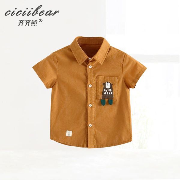 ciciibear born baby clothes boy girls short sleeve shirt 2021 summer lapel striped shirts, White;black
ciciibear born baby clothes boy girls short sleeve shirt 2021 summer lapel striped shirts, White;black