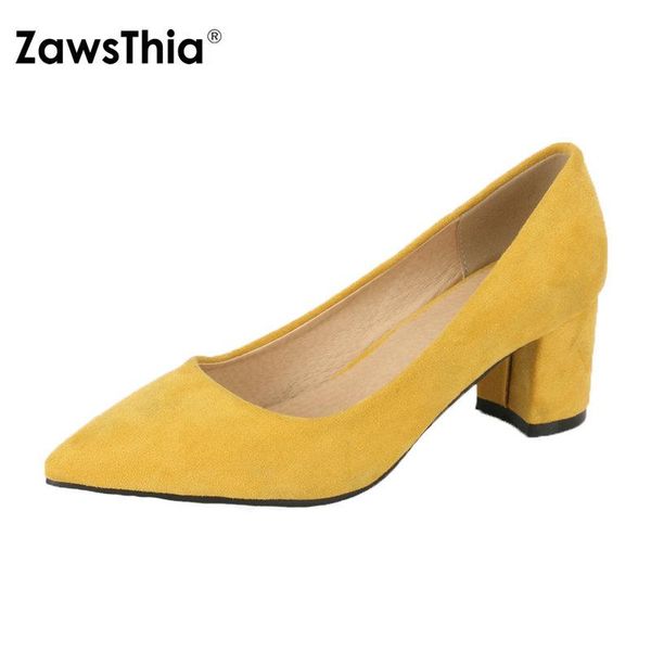 dress shoes zawsthia thick high heels women pumps pointed toe work slip on spring footwear big size 42 43 red yellow, Black
dress shoes zawsthia thick high heels women pumps pointed toe work slip on spring footwear big size 42 43 red yellow, Black