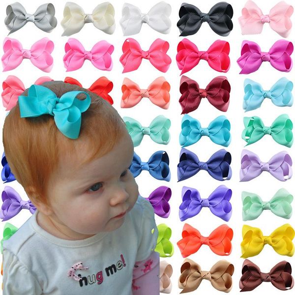 polyester fashion cute solid bow birthday 40 colors girl hair pin accessories, Slivery;white
polyester fashion cute solid bow birthday 40 colors girl hair pin accessories, Slivery;white