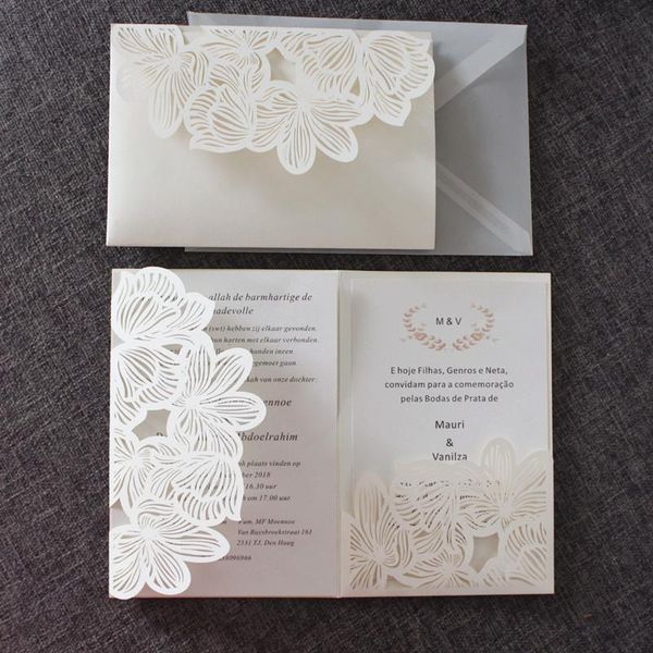 greeting cards ivory invitations wedding birthday engagement flower laser cut pocket paper invite custom supply
greeting cards ivory invitations wedding birthday engagement flower laser cut pocket paper invite custom supply