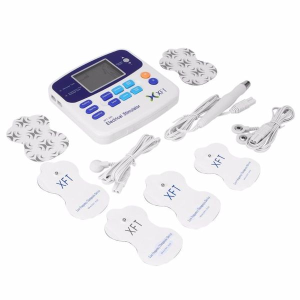 arrival xft-320 electrical stimulator massager dual tens machine with pads acupuncture pen digital body massage relaxation electric massager
arrival xft-320 electrical stimulator massager dual tens machine with pads acupuncture pen digital body massage relaxation electric massager
