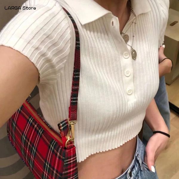women's t-shirt short shirts knitted cropped t shirt lapel collar button up sleeve white streetwear casual 2021
women's t-shirt short shirts knitted cropped t shirt lapel collar button up sleeve white streetwear casual 2021