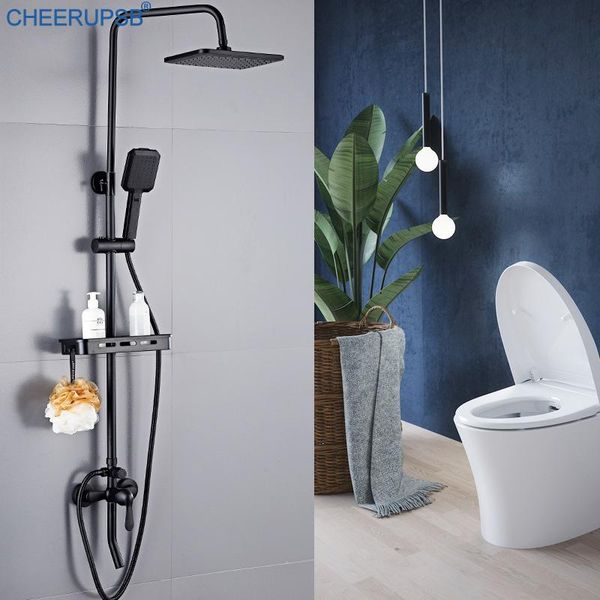bathroom black shower faucet cold water mixer bath tap wall mount luxury system bathtub brass faucets full set sets
bathroom black shower faucet cold water mixer bath tap wall mount luxury system bathtub brass faucets full set sets