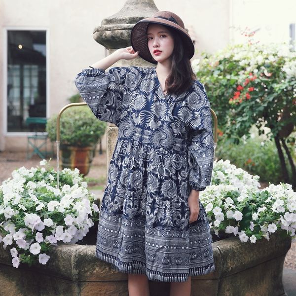 chinese vintage floral plus size for women casual loose long sleeve dress elegant clothes 2021 ladies dresses sundress 11211, Red
chinese vintage floral plus size for women casual loose long sleeve dress elegant clothes 2021 ladies dresses sundress 11211, Red