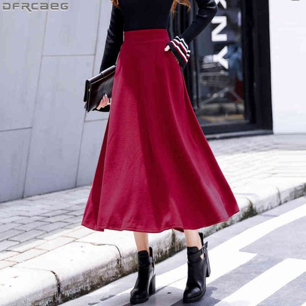 casual dresses fashion streetwear maxi skirt plus size vintage long elastic high waist saias red green black winter woolen ladies, Black;gray
casual dresses fashion streetwear maxi skirt plus size vintage long elastic high waist saias red green black winter woolen ladies, Black;gray