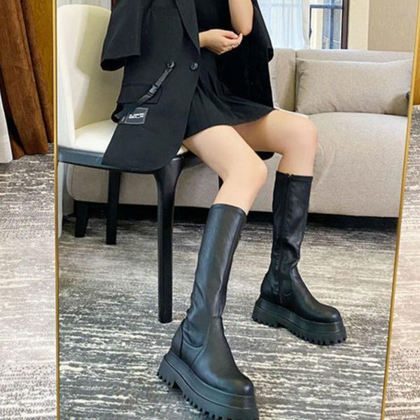boots women leather winter high platform heels elasticity motorcycles black goth shoes womens knee riding
boots women leather winter high platform heels elasticity motorcycles black goth shoes womens knee riding