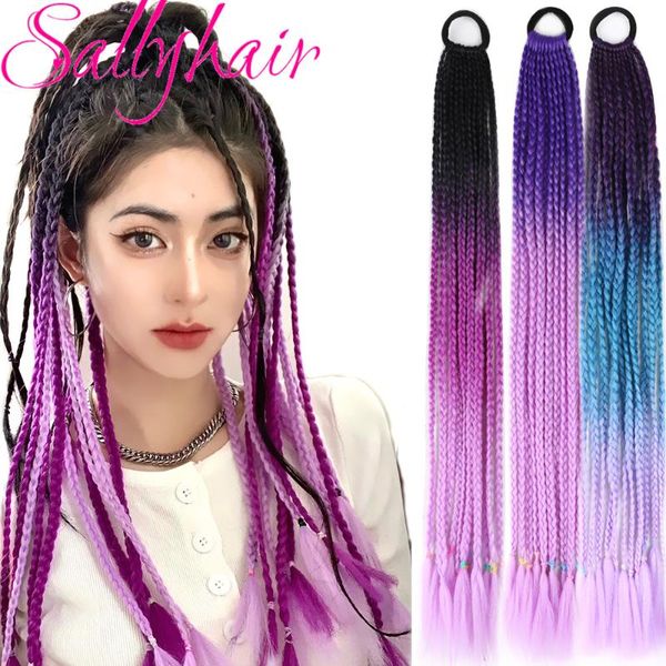 synthetic wigs sallyhair 24inch ponytails box braids hairband ombre braiding hair colored crochet pigtail hairpieces elastic, Black
synthetic wigs sallyhair 24inch ponytails box braids hairband ombre braiding hair colored crochet pigtail hairpieces elastic, Black