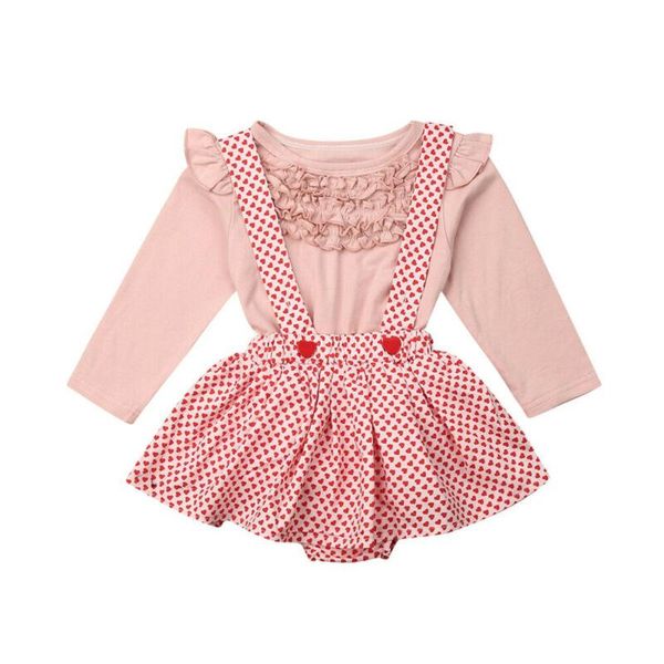 girl's dresses born kids baby girl clothes ruffle romper+bib shorts dress outfit set, Red;yellow
girl's dresses born kids baby girl clothes ruffle romper+bib shorts dress outfit set, Red;yellow