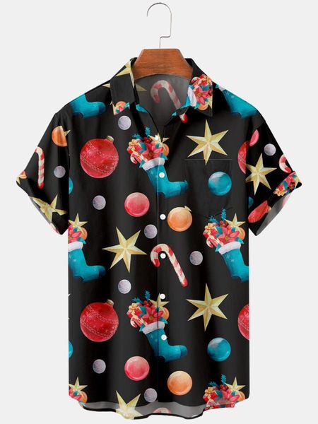 men's casual shirts 2021 cross 12 christmas elements 3d digital printing trend loose short sleeve shirt top, White;black
men's casual shirts 2021 cross 12 christmas elements 3d digital printing trend loose short sleeve shirt top, White;black