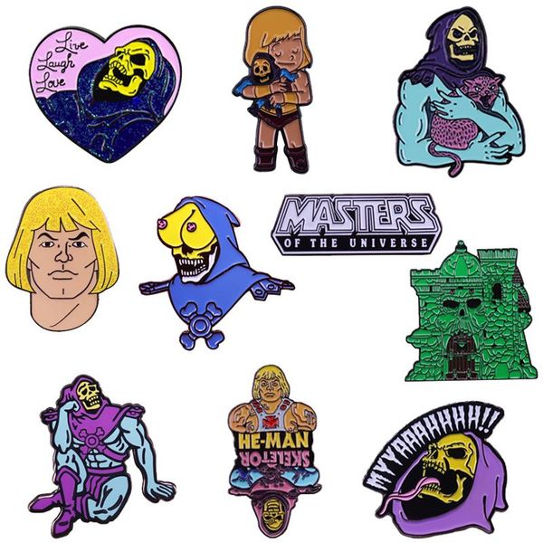 pins, brooches master of the universe he-man badge skeletor villain castle grayskull enamel pin retro 80s cartoon brooch fans great collecti, Gray
pins, brooches master of the universe he-man badge skeletor villain castle grayskull enamel pin retro 80s cartoon brooch fans great collecti, Gray