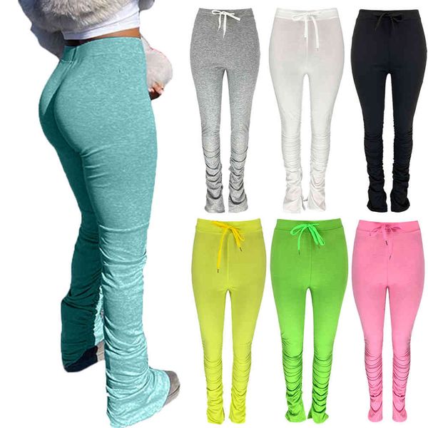 women pants joggers high waist sweatpants soft ruched calf bell hem split leggings bodycon trousers casual street, Black;white
women pants joggers high waist sweatpants soft ruched calf bell hem split leggings bodycon trousers casual street, Black;white