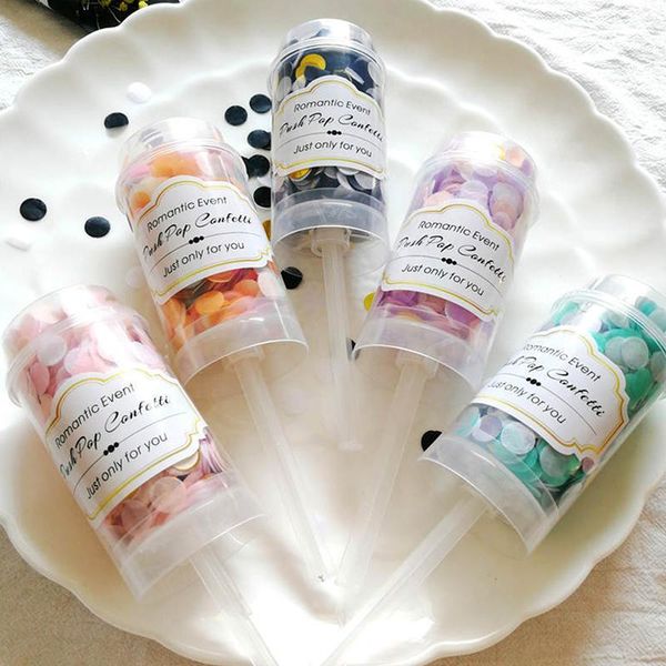 party decoration push mini confetti poppers wedding birthday flower round package includes 1 x
party decoration push mini confetti poppers wedding birthday flower round package includes 1 x