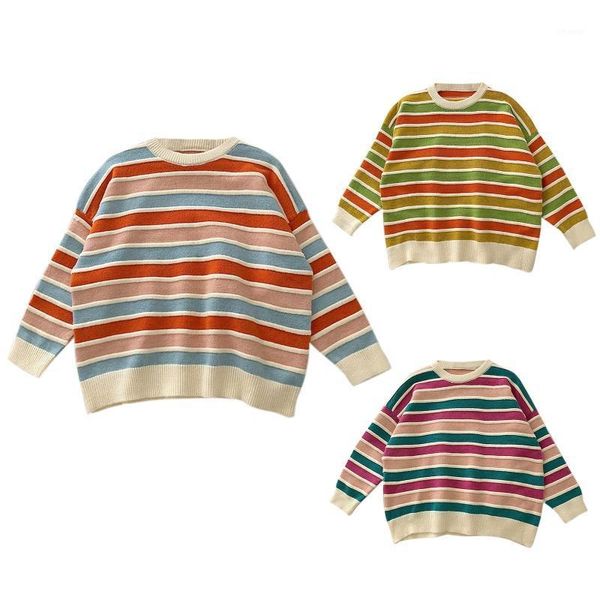 women autumn/spring long sleeve sweater contrast colored striped knitted pullover casual oversized loose jumper women's sweaters, White;black
women autumn/spring long sleeve sweater contrast colored striped knitted pullover casual oversized loose jumper women's sweaters, White;black