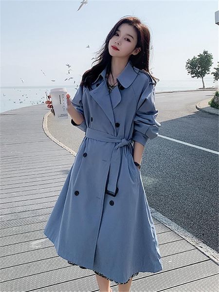 women's trench coats windbreaker spring autumn fashion loose solid color wild double-breasted long-sleeved commute female coat 070, Tan;black
women's trench coats windbreaker spring autumn fashion loose solid color wild double-breasted long-sleeved commute female coat 070, Tan;black