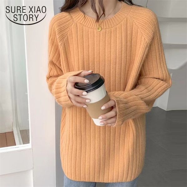 vintage women sweater long sleeve knitted pullover warm autumn winter clothes o-neck casual streetwear 11122 210421, White;black
vintage women sweater long sleeve knitted pullover warm autumn winter clothes o-neck casual streetwear 11122 210421, White;black