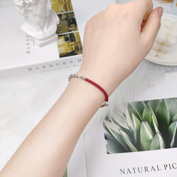 charm bracelets fashion 100% stainless steel bracelet women men 3mm milan rope white red braslet adjustable link chain brazalete friendship, Golden;silver
charm bracelets fashion 100% stainless steel bracelet women men 3mm milan rope white red braslet adjustable link chain brazalete friendship, Golden;silver