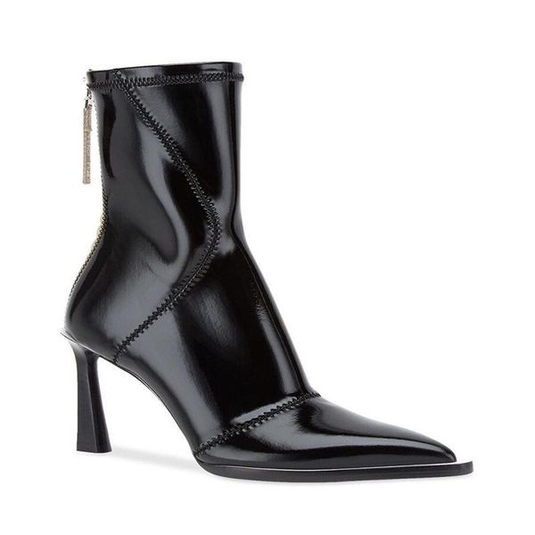 boots womens pointed toe ankle high wood grain heel back zipper shoes british style patent leather black white 2021
boots womens pointed toe ankle high wood grain heel back zipper shoes british style patent leather black white 2021