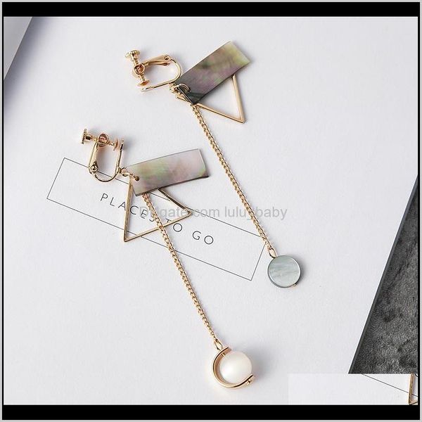 fashion jewelry vintage geometric shell triangle tassel asymmetric earrings s769 1geav chandelier slwvq, Silver
fashion jewelry vintage geometric shell triangle tassel asymmetric earrings s769 1geav chandelier slwvq, Silver