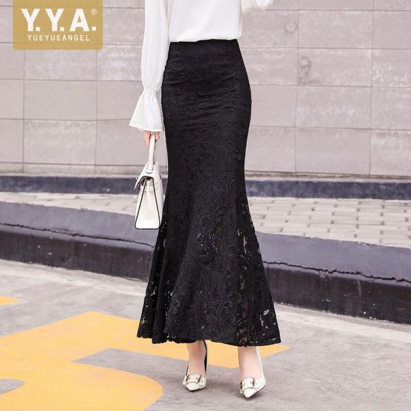 skirts elegant ladies high waist slim fit wrap lace crochet skirt women stretchy skinny ruffles trumpet ankle length long, Black
skirts elegant ladies high waist slim fit wrap lace crochet skirt women stretchy skinny ruffles trumpet ankle length long, Black