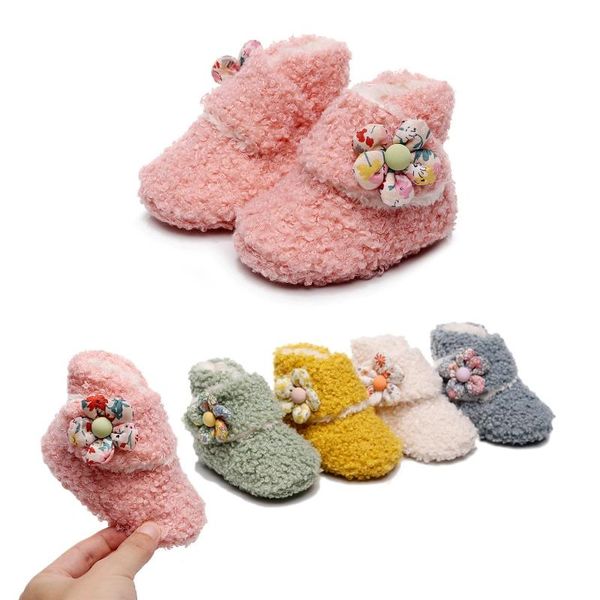 boots baby winter super warm fuzzy snow infant girl flower shoes soft sole first walker plush prewalker born fleece boot, Black;grey
boots baby winter super warm fuzzy snow infant girl flower shoes soft sole first walker plush prewalker born fleece boot, Black;grey