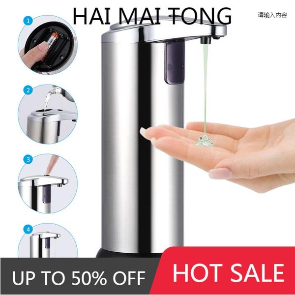 liquid soap dispenser 250ml stainless steel automatic handsir smart sensor touchless
liquid soap dispenser 250ml stainless steel automatic handsir smart sensor touchless