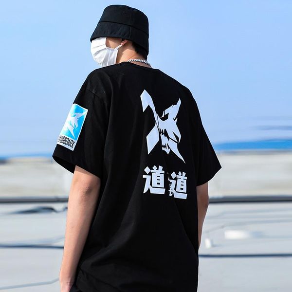 men's t-shirts 2021ss ferocious print harajuku tshirts summer hip hop t-shirt men cotton loose short sleeve shirt techwear black, White;black
men's t-shirts 2021ss ferocious print harajuku tshirts summer hip hop t-shirt men cotton loose short sleeve shirt techwear black, White;black