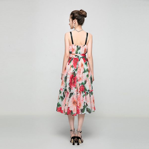 will see runway designers charming feminine floral impression chiffon spaghetti girdle dress party beach femme, Black;gray
will see runway designers charming feminine floral impression chiffon spaghetti girdle dress party beach femme, Black;gray