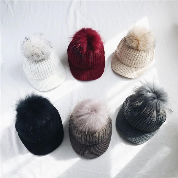visors women knit hats with viseira winter warm fur pom crochet wool chapeu peaked hat casual cap, Blue;gray
visors women knit hats with viseira winter warm fur pom crochet wool chapeu peaked hat casual cap, Blue;gray