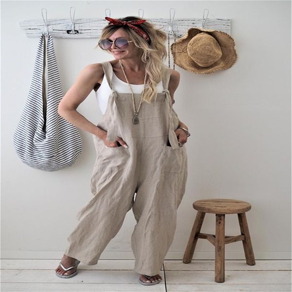women's jumpsuits & rompers women sleeveless pockets dungaree baggy overalls fashion strappy loose long harem pants bib trousers plus s, Black;white
women's jumpsuits & rompers women sleeveless pockets dungaree baggy overalls fashion strappy loose long harem pants bib trousers plus s, Black;white