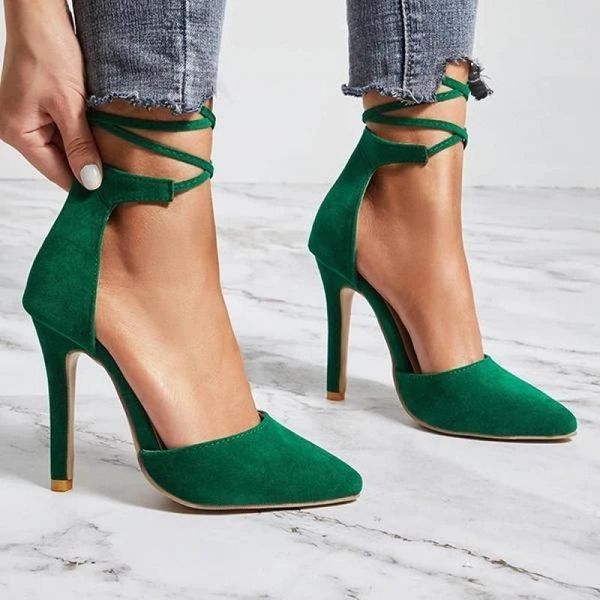 dress shoes women's high heels fashion casual thin heel pointed toe for women 2021 lace up wedding party plus size ladies pumps, Black
dress shoes women's high heels fashion casual thin heel pointed toe for women 2021 lace up wedding party plus size ladies pumps, Black