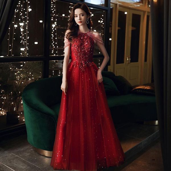 ethnic clothing wedding toast dress backless evening wine red short sleeve beading long dresses elegant formal
ethnic clothing wedding toast dress backless evening wine red short sleeve beading long dresses elegant formal