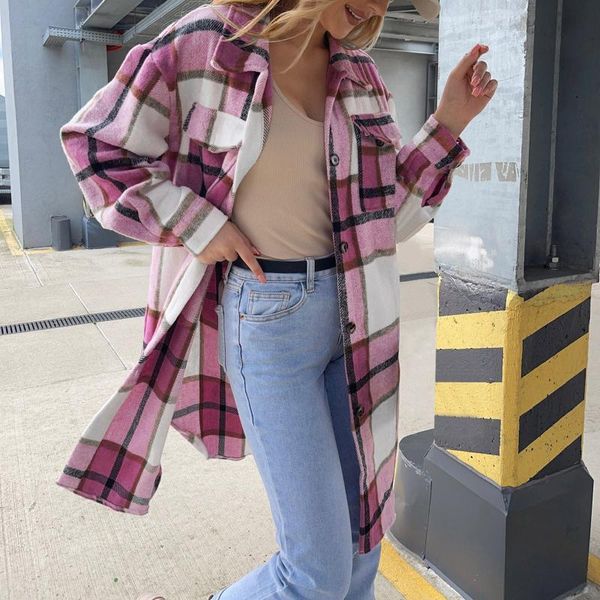 women's jackets autunm classic plaid prints long sleeve outwear lapel cardigan single breasted shirt office lady t6, Black;brown
women's jackets autunm classic plaid prints long sleeve outwear lapel cardigan single breasted shirt office lady t6, Black;brown