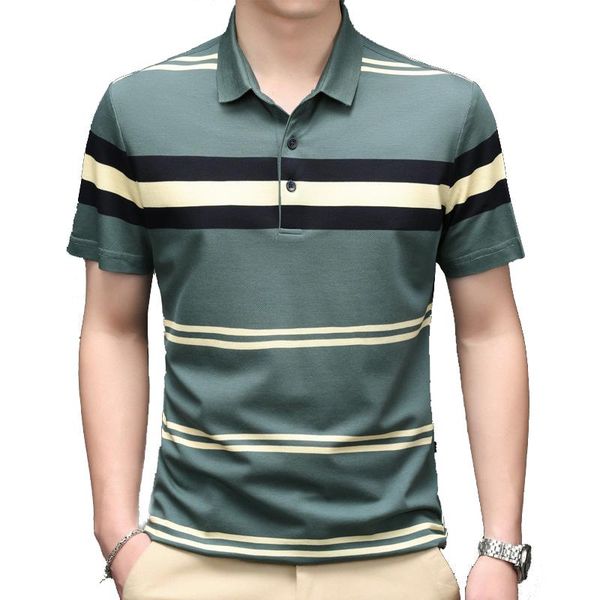men's polos mens shirt fresh stripes plus size 4xl brand short sleeve for summer business fashion casual a07161402, White;black
men's polos mens shirt fresh stripes plus size 4xl brand short sleeve for summer business fashion casual a07161402, White;black