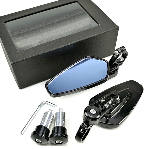 universal motorcycle 22mm bar end side rearview mirror 2pcs aluminum 7/8 motorbike bike handlebar rear view mirrors
universal motorcycle 22mm bar end side rearview mirror 2pcs aluminum 7/8 motorbike bike handlebar rear view mirrors