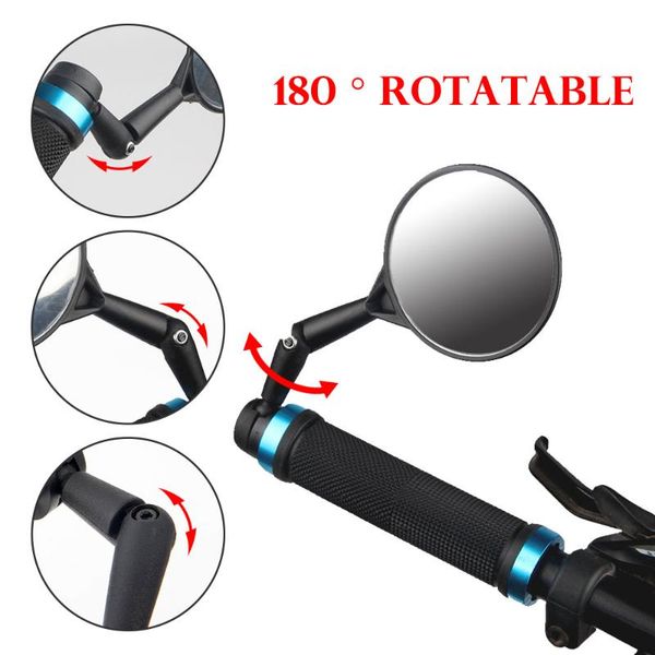 bike groupsets 1pc universal bicycle rearview handlebar mirrors cycling rear view mirror adjustable mtb silicone handle
bike groupsets 1pc universal bicycle rearview handlebar mirrors cycling rear view mirror adjustable mtb silicone handle