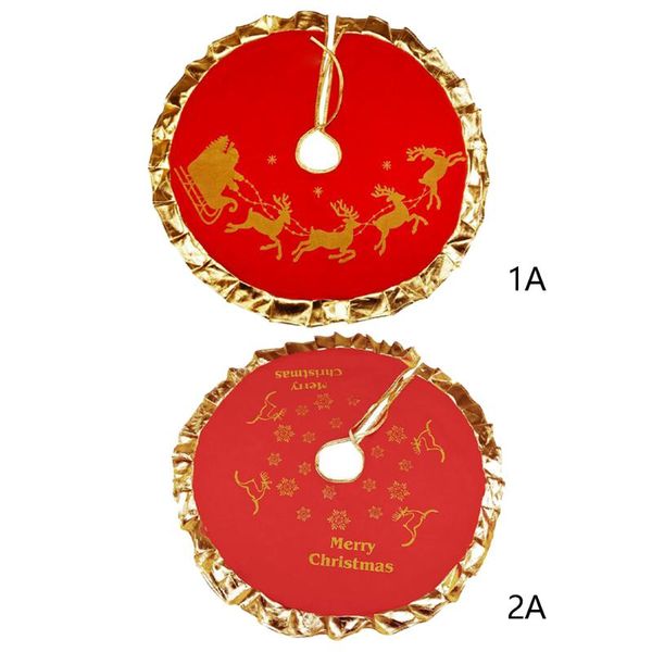 christmas decorations 90 cm red tree skirt ruffled apron decoration carpet golden year home
christmas decorations 90 cm red tree skirt ruffled apron decoration carpet golden year home