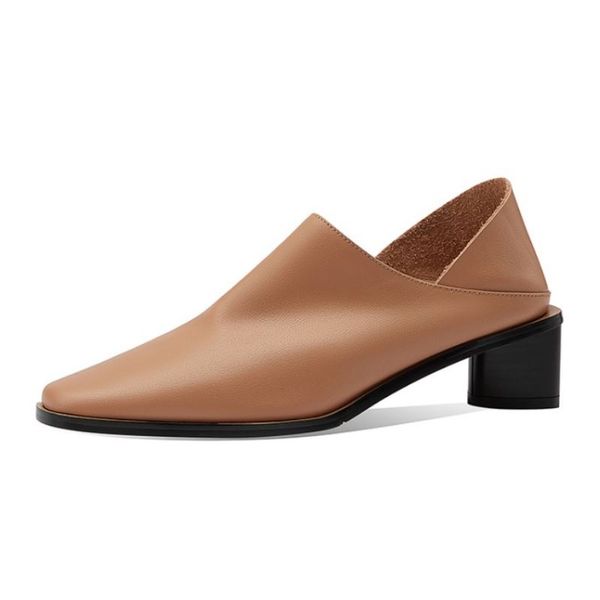 new fashion real leather pumps square toe thick heel shallow slip on shoes outdoor casual female footwear size 34-40, Black
new fashion real leather pumps square toe thick heel shallow slip on shoes outdoor casual female footwear size 34-40, Black