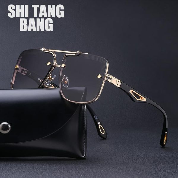 outdoor eyewear 2021 square metal man sunglasses fashion designer sun glasses male female vintage double beam big frame
outdoor eyewear 2021 square metal man sunglasses fashion designer sun glasses male female vintage double beam big frame