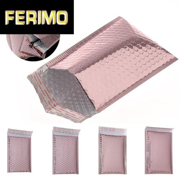 pcs rose gold bubble envelope foam foil mailing bag waterproof shockproof mailer envelopes for gift packaging storage bags
pcs rose gold bubble envelope foam foil mailing bag waterproof shockproof mailer envelopes for gift packaging storage bags