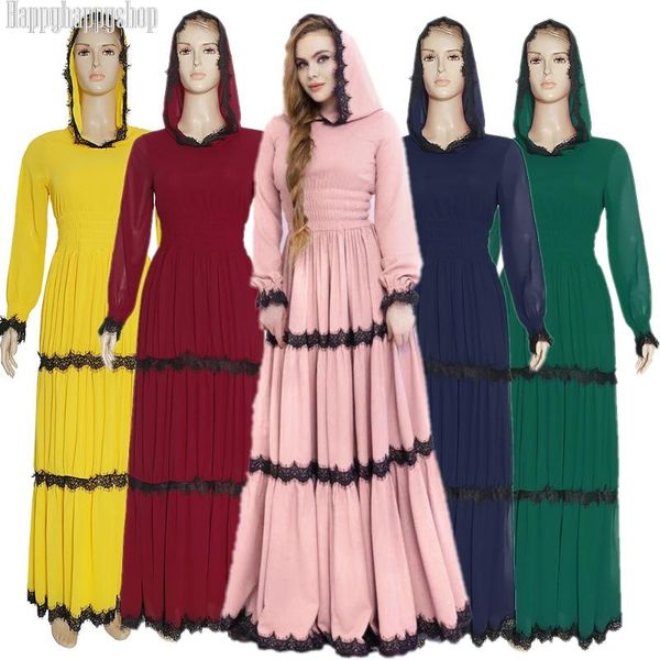 casual dresses african women pure color hooded abaya muslim islamic jilbab robe turkish maxi elastic waist kaftan arab femme clothing, Black;gray
casual dresses african women pure color hooded abaya muslim islamic jilbab robe turkish maxi elastic waist kaftan arab femme clothing, Black;gray