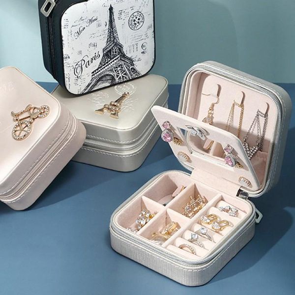 jewelry box , portable pu fluff organizer vintage gift for women - silver storage boxes & bins
jewelry box , portable pu fluff organizer vintage gift for women - silver storage boxes & bins