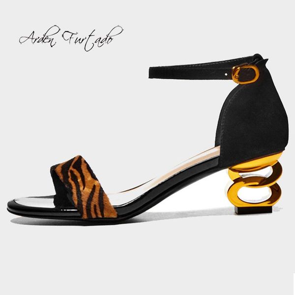 arden furtado summer fashion women's shoes special-shaped heels elegant buckle strap sandals, Black
arden furtado summer fashion women's shoes special-shaped heels elegant buckle strap sandals, Black